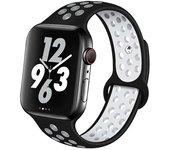 Correa SportyStyle para Apple Watch Ultra 2 - Negro / Blanco