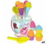 Set de Juguetes de Playa Colorbaby Polipropileno (15 Unidades)