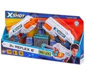 PACK 2 PISTOLAS REFLEX 6 X-SHOT