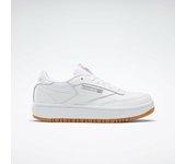 Zapatillas reebok club c double niña blanco