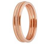 AKZENT Anillo Mujer Rose Gold em Acero Inoxidable Tam.56 0412