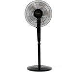 Ventilador De Pie Negro Fan-165rng