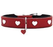 Collar para Perro Hunter Love S/M 35-40 cm Rojo/Blanco