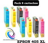 Cartucho de Tinta Compatible EPSON 405Xl Ciano (C13T05H24010 - (C13T05G24010)