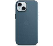 iphone 15 plus woven case blue