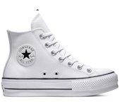 561676C Chuck Taylor All Star Leather Platfor