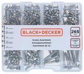 Kit de tornillos Black & Decker Torx 265 Piezas