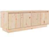 Mueble de TV VIDAXL Marrón Madera (110x34x40 cm)