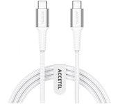 Cable para Apple iPhone 15 Pro Max ACCETEL - Blanco