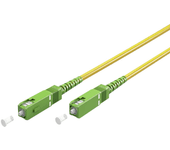 CABLEPELADO Cable fibra optica para router | Latiguillo Monomodo Simplex | FTTH - 9/125 OS2 - SC/APC-SC/APC | Compatible con Orange, Movstar, Vodafone, Masmovil, Yoigo y Jazztel | 10 Metros