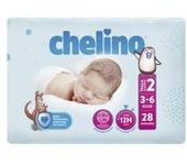 Chelino Pañal Infantil T2 3-6 Kg 28 U