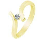 Joyería Oro 8K – Anillo en Oro Enie – Talla 60