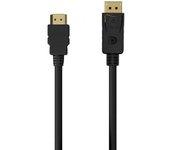 Cable Conversor Displayport Hdmi AISENS Negro