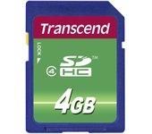 Transcend TS4GSDHC4 4GB SDHC memoria flash