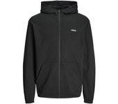 Jack & Jones Jcobasic Zip Hood Sweat Black