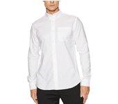 Camisa Oxford Selected Grick blanco regular fit para hombre