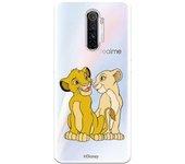 Funda para Realme X2 Pro Oficial de Disney Simba y Nala Silueta - El Rey Leon