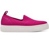 Zapatilla calcetín Slip-on Tamaris de color fucsia 1-24704-42-513