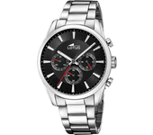 Reloj Lotus Chrono 18922/3 acero hombre negro