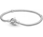 Pulsera  Pandora Moments Cadena de Serpiente Cierre Logo Los Vengadores de Marvel 590784C00-18