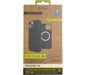 Funda para iPhone 14 MUVIT MFC Recycled Liquid Silicone Negro