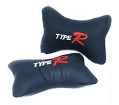 ZEMO - Juego de 2 cojines para el reposacabezas para asiento de coche Almohada de coche (26x17x9cm) cojines para viajes