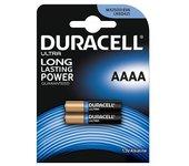 Pila duracell MN2500 LR61-AAAA 1.5 v pack 2 pilas