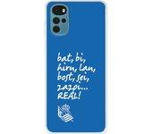 Funda para Motorola Moto G22 del Real Sociedad de Fútbol Real grito aficion  - Licencia Oficial Real Sociedad de Fútbol