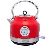 HERVIDOR RETRO SOGO KET-SS-7760 2200W 1,8L ROJO