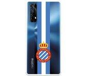 Funda para Realme 7 del RCD Espanyol Escudo Albiceleste Escudo Albiceleste - Licencia Oficial RCD Espanyol