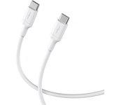 Cable para Apple MacBook Air (M1, 2020) LEKUS Tipo C 60W 3.0A Blanco