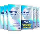 Durex - Condones para hombre Durex. Pack de 72 Preservativos para sexo seguro. Natural, Sensitivo Suave, Invisible, Contacto Total, Real Feel, Mutual Climax, Placer Prolongado, Dame Placer, Saboreame, Intense, Natural XL y Invisible Extra Lubricado