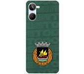 Funda para Realme 10 del Rio Ave FC Escudo Fondo Verde  - Licencia Oficial Rio Ave FC