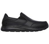 Skechers 77071EC_BLK Mocasines para hombre negros en sintético 82487