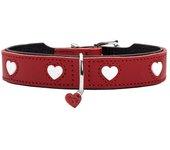 Collar para Perro Hunter Love XS/S 30-34 cm Rojo/Blanco