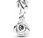 Charm Pandora colgante rosa en flor