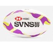 BALÓN RUGBY RÉPLICA OFICIAL HSBC SVNS, TALLA 5, SEVENS WORLD RUGBY