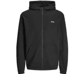 Jack & Jones Jcobasic Zip Hood Sweat Black