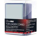 Toploader Combo Deckbox 3″x 4″ – Caja – Sleeves y Toploaders Ultra Pro Cartas Coleccionables