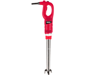 ELMA Batidora Industrial con Brazo de Batidora 30cm Acero Inoxidable I Potencia 450W I Color Rojo I Velocidad Variable I Motor y Brazo de Batidora Extraíble