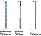 Brocas BOSCH Hex-9 Hardceramic+ Cyl-3