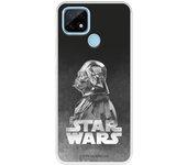 Funda para Realme C21 Oficial de Star Wars Darth Vader Fondo negro - Star Wars