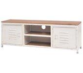 Mueble TV 120x30x40 cm Blanco