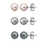 Majorica 13185.10.2.000.010.1 Pack Pendientes Mujer Plata Perlas Tam 8 mm - 000450590