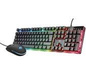 trust teclado + raton gaming gxt838 azor (23482)