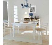 Pack De 2 Sillas De Comedor Ocotal Blanco 81X44x45 Cm