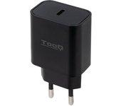 Cargador De Pared Tooq Usb-C Pd20W Negro