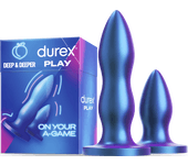 DUREX Set de Plugs Anales Deep & Deeper