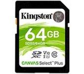 Kingston 64gb canvas select plus sd