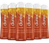 Lubricantes Durex Lote x6 50ml, para sexo seguro. Descubre el tuyo y disfruta. Original, Calor, Frescor. Fresa y Perfect Connection